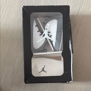 Jordan 9 Retro Baby Shoes in White and Gray